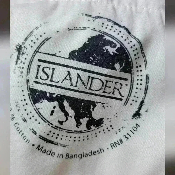 Mens Islander khaki pants size large 100% cotton. - Picture 4 of 6